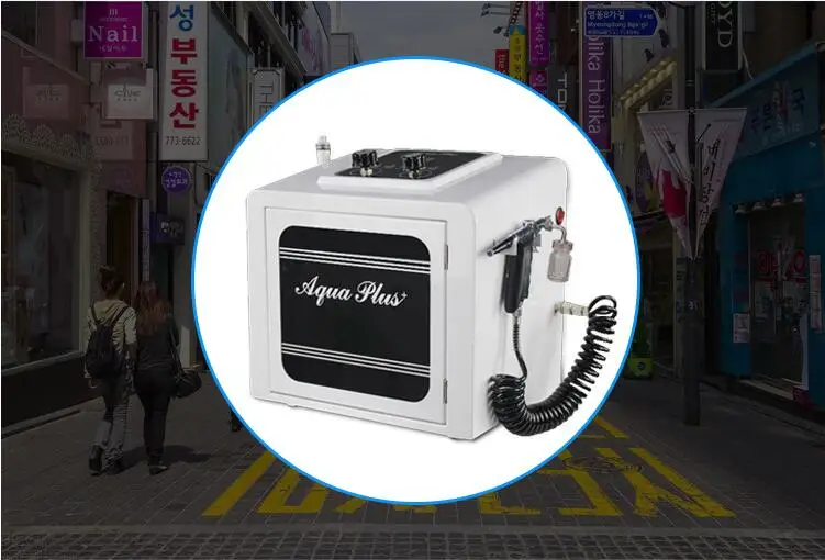 Корейская ультразвуковая маленькая микро пузырьковая Вода Аква пилинг лицо