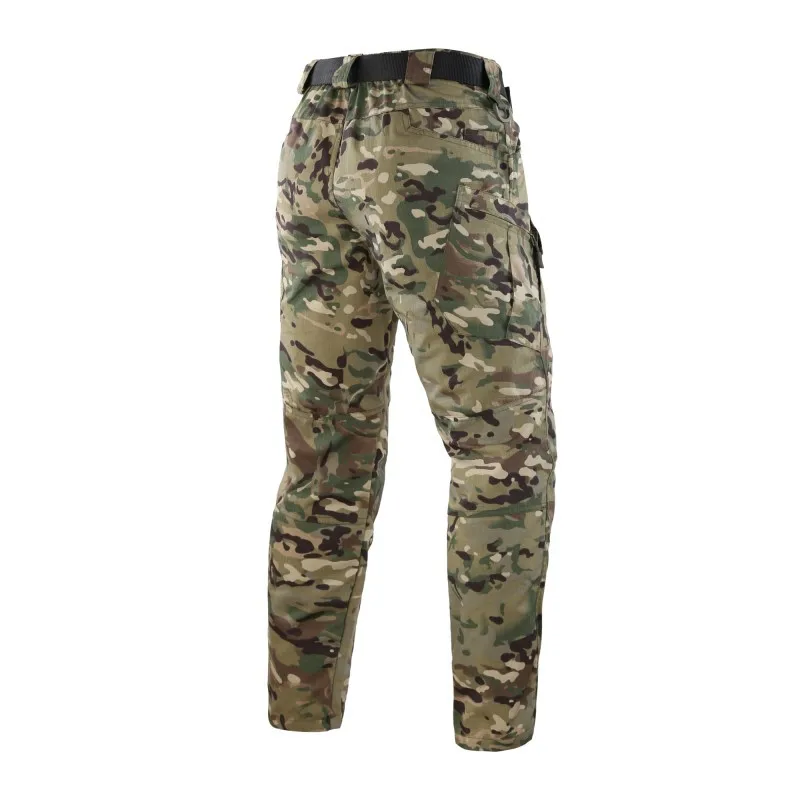 Mens Camouflage Military Tactical Pants Army Uniform Trouser Acu Airsoft Paintball Combat Cargo Trousers With Knee Pads | Тематическая