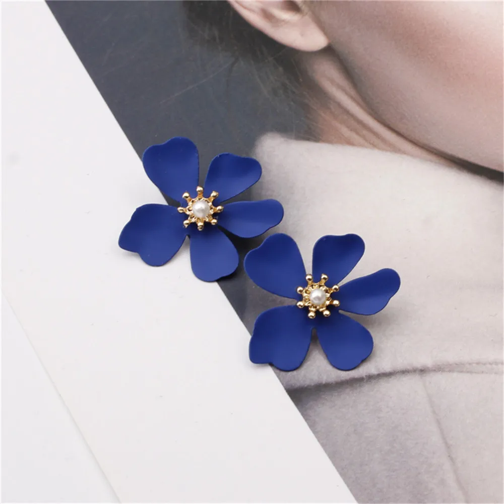 2019 Новые популярные серьги с цветами в Богемном Стиле Ретро винтажные Элегантные