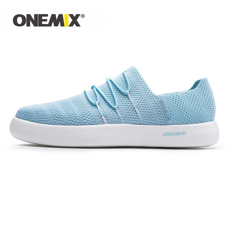 ONEMIX 2023 Unisex Slip On Shoes Soft White Black Loafers Light Jogging Shoes Sneakers for Outdoor Walking Running Shoes