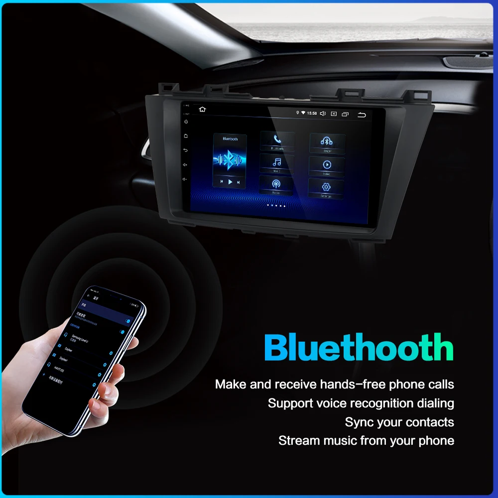 9 &quotIPS Android 0 автомобильный стерео для Mazda 5 2011 2012 2013 Carplay радио GPS WiFi FM Navi BT DSP аудио