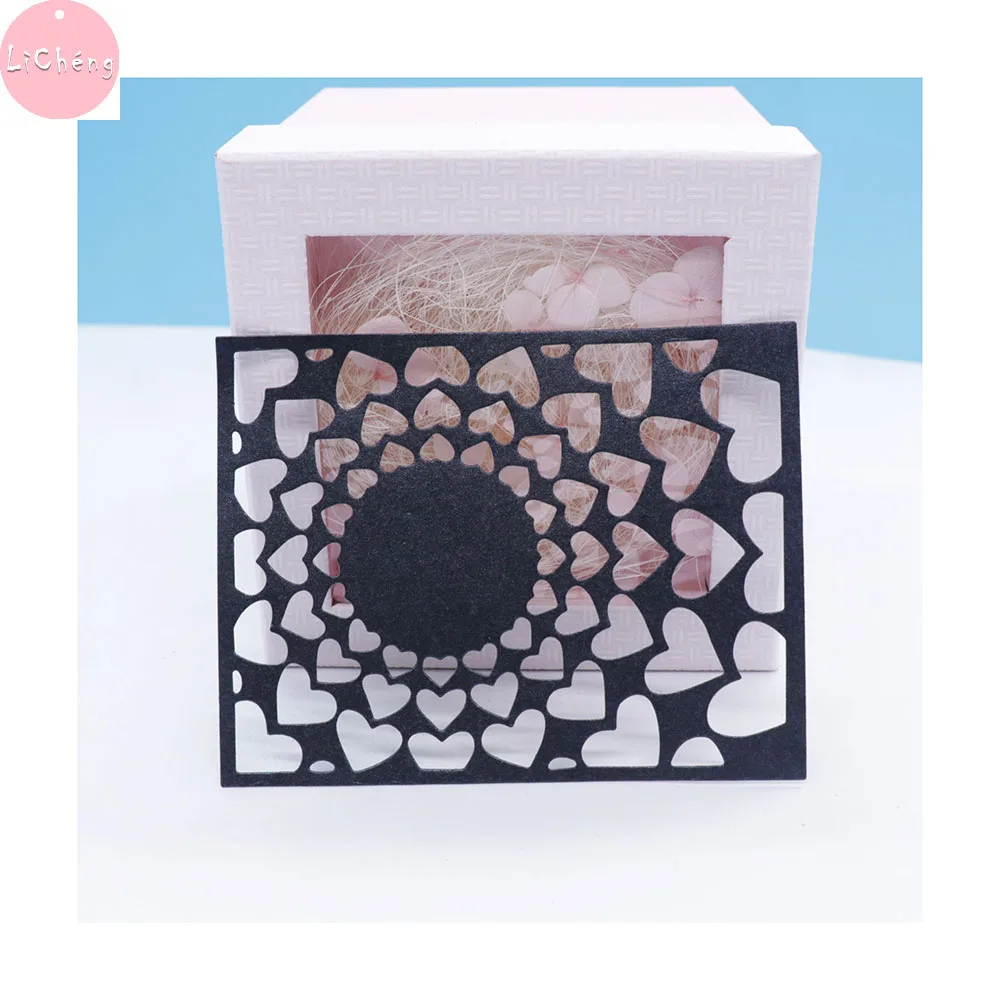 

Heart Frame Dies Scrapbooking Album Templates Stencil Crafts Knives For Cutting Scrap Die Cut Scrapbook Paper Card Making