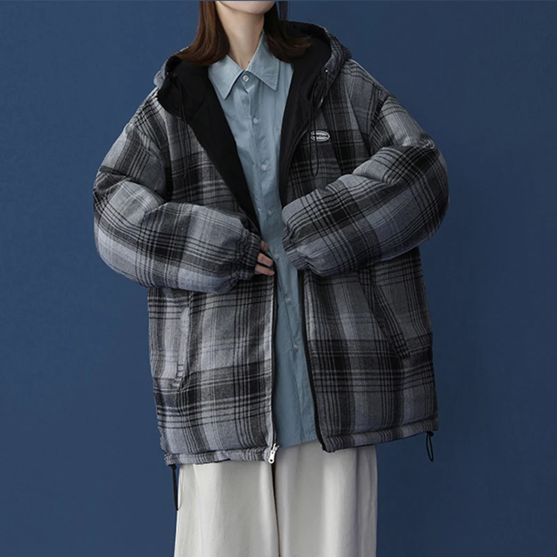 Разборчивого зимняя куртка для женщин толстые свободные женские теплые зимние