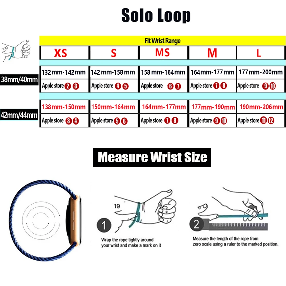 Ремешок силиконовый Solo Loop для Apple Watch эластичный браслет iWatch Series 6 5/4/3 SE 44 мм 40 38 42