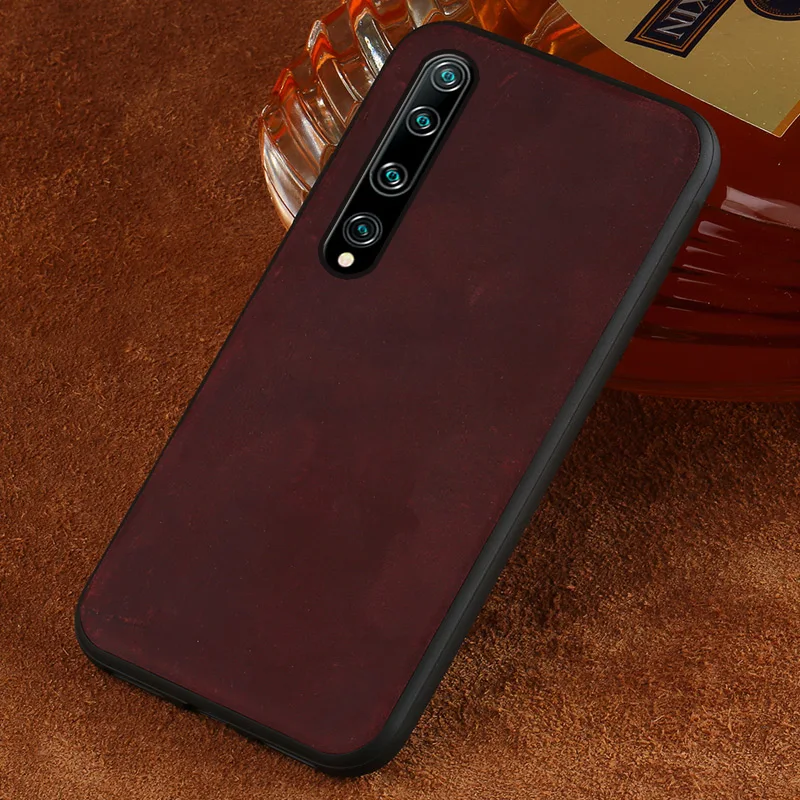 Роскошный деловой кожаный чехол для xiaomi mi 10 pro 5g 9lite 9SE 9 T задняя крышка Redmi k40