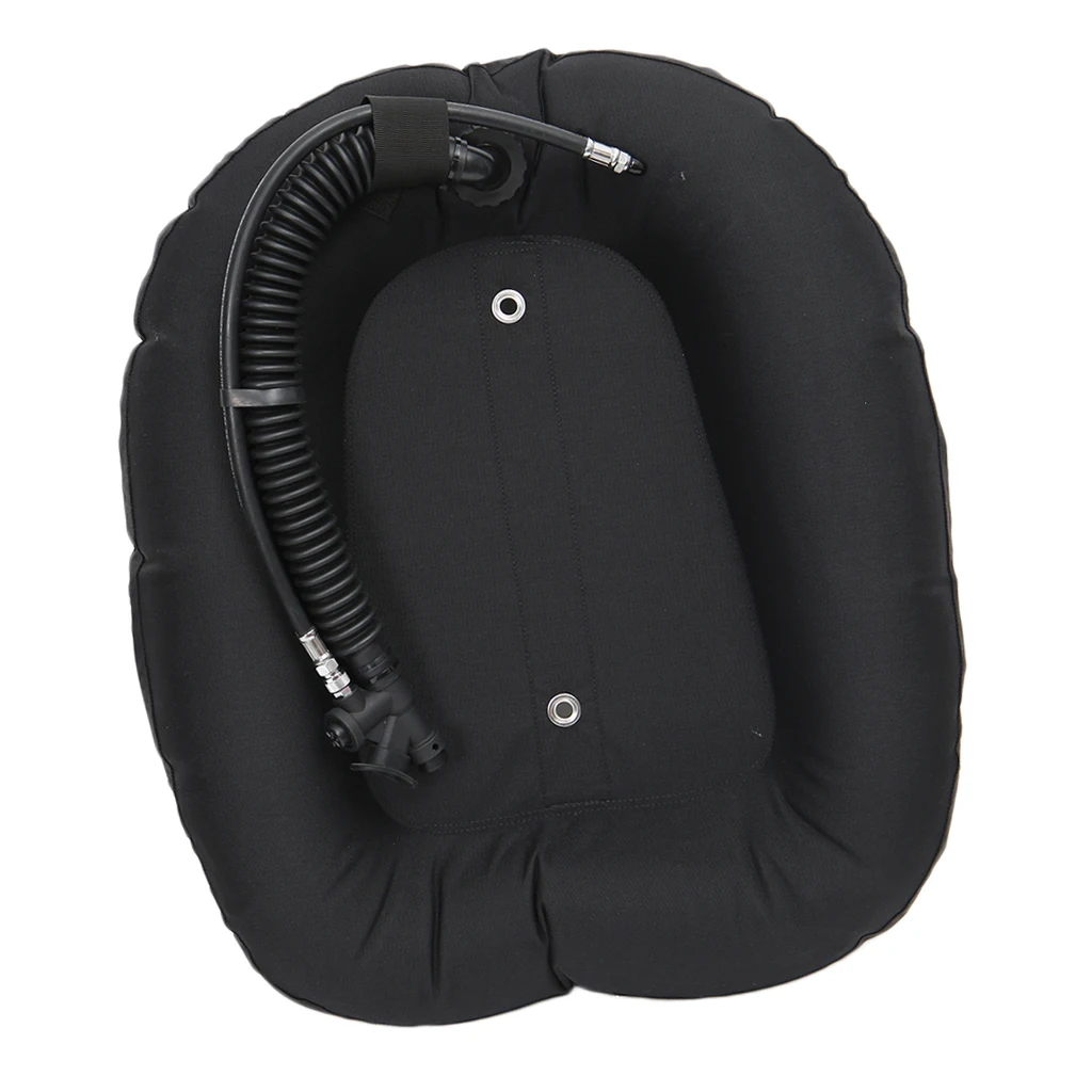 Black 63x57cm Крыло пончик BCD пузырь 50 фунтов | 22,2 кг техническое снаряжение для дайвинга оборудование для двойной Танк/спаренные цилиндры Дайвинг пончик крыло - Цвет: Black 63x57cm
