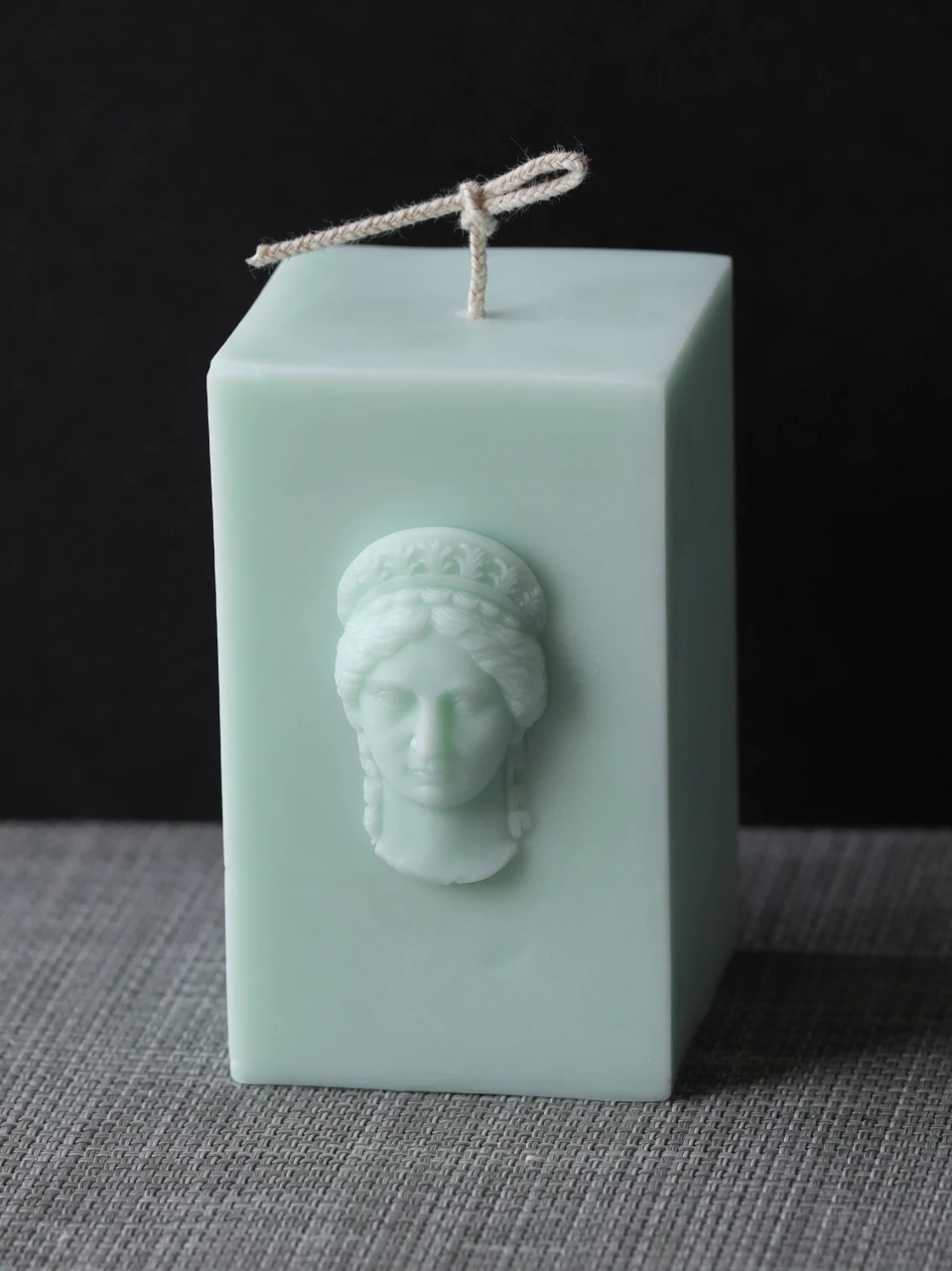 

PRZY European Retro Characters Mould Athens Goddess Head Candle Molds Aroma Soap Mold Silicone Clay Resin Moulds