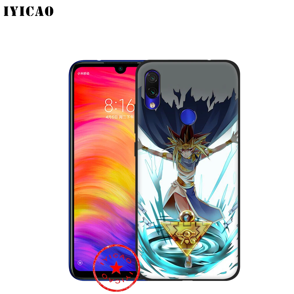 IYICAO Yu gi oh Anime Soft Case for Xiaomi Redmi Note 8 7 6 5 Pro 5A 4X Back Silicone |