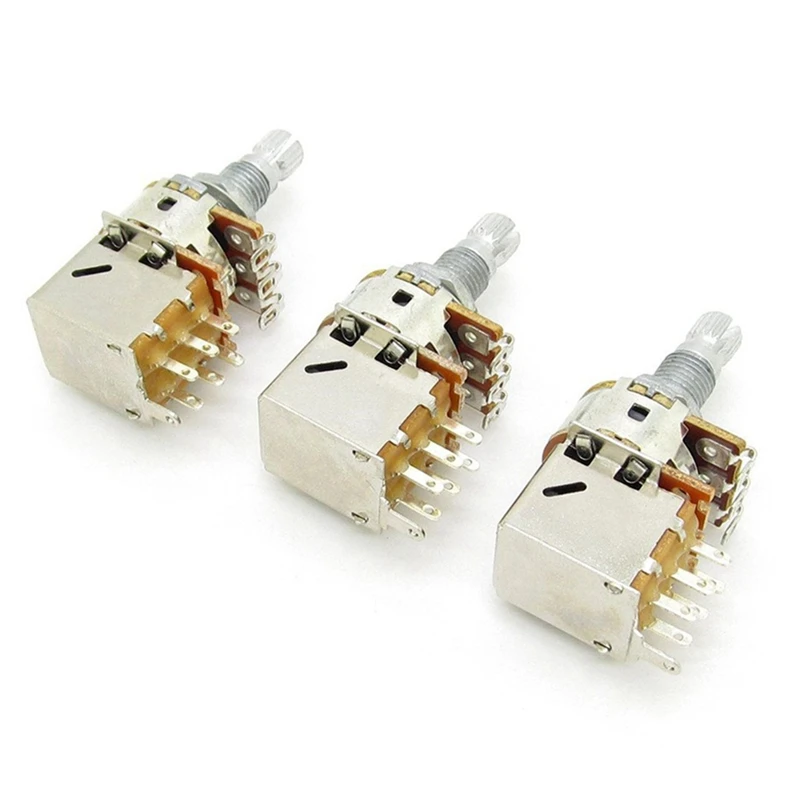 Push Pull Guitar Control Pot Potentiometer Guitar Parts & Accessories