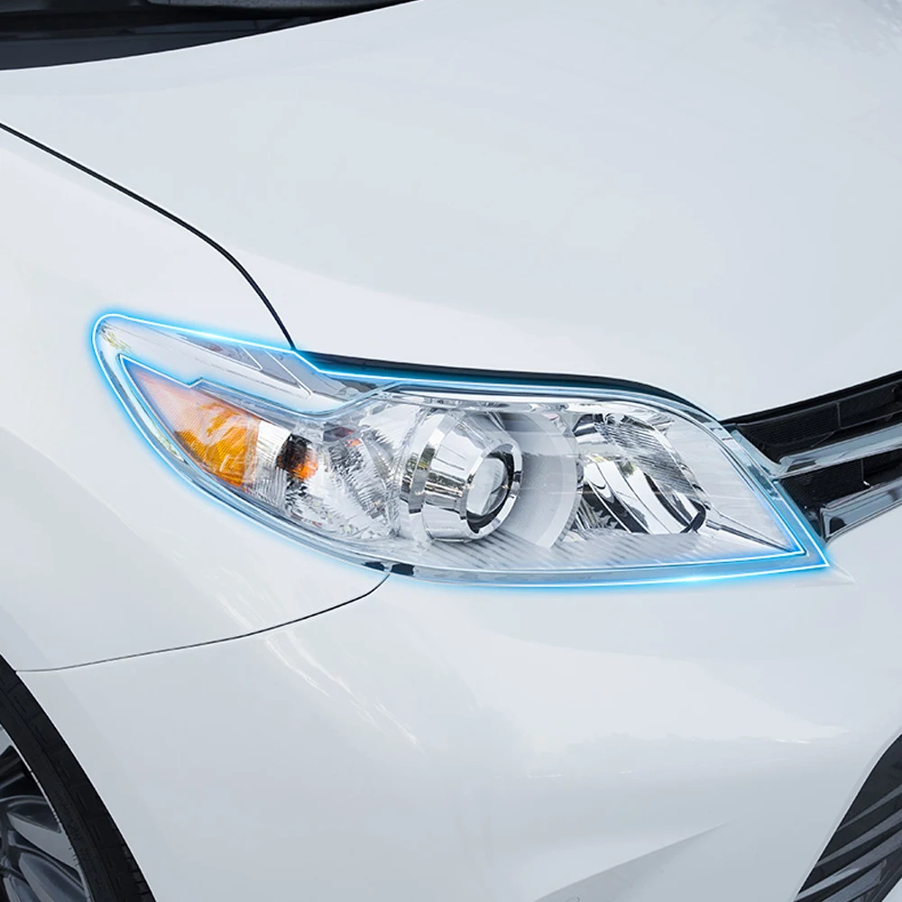 Подходит для Toyota Sienna XL30 2015 2019 автомобильные аксессуары ABS налобный фонарь Крышка