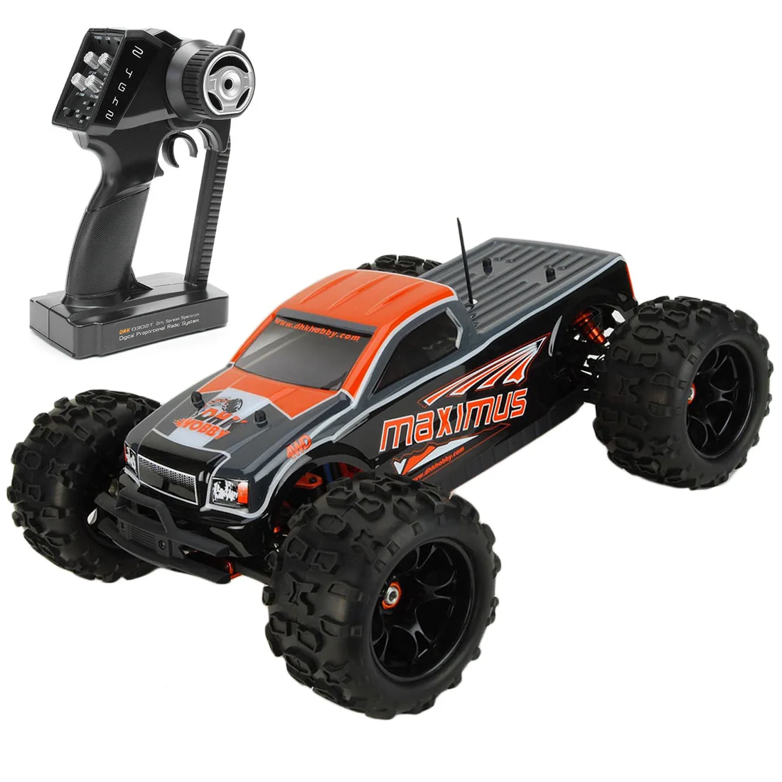 DHK 8382 Maximus 1/8 4WD 120A 85 км/ч безщеточный электрический монстр грузовик RC автомобиль