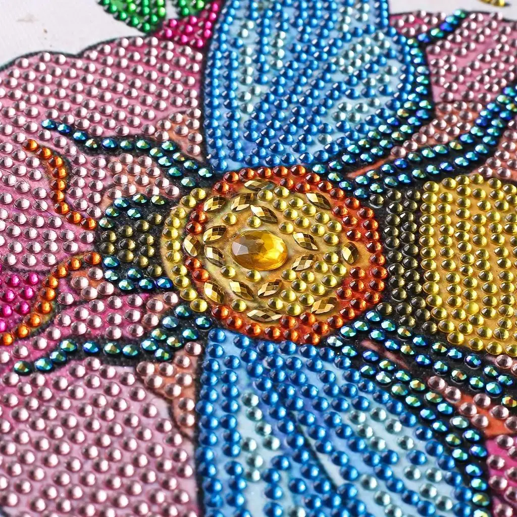 

5D DIY Special Shaped Diamond Painting Bee and Flower Diamond Embroidery Mosaic Animal Cross Stitch Kit Crystal Home Decoration