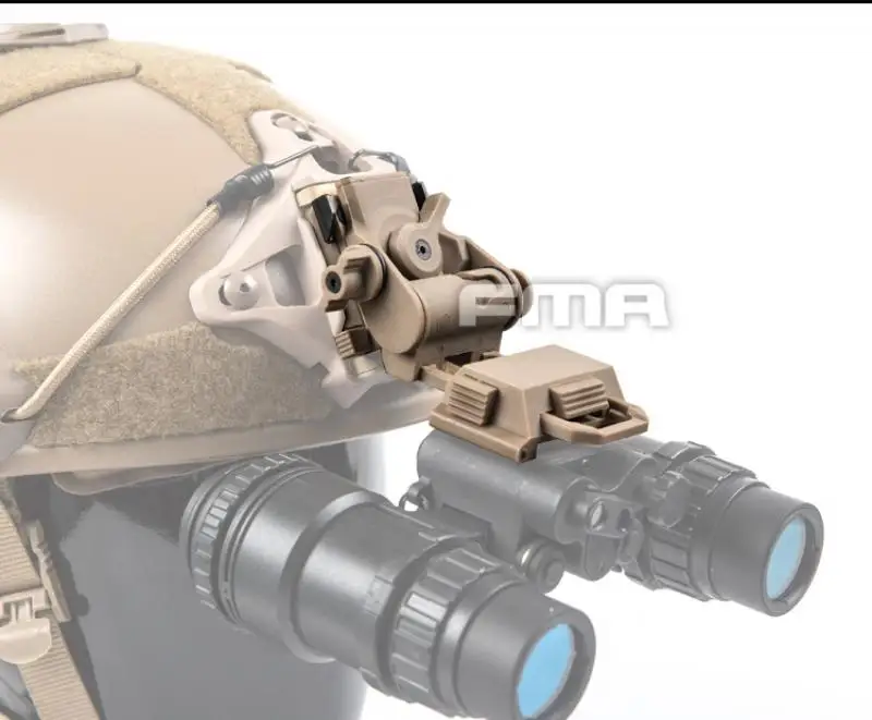 Новинка пластиковый шлем FMA Airsoft L4G24 Night Vision Googgles NVG 100% TB1012 BK/DE | Спорт и развлечения