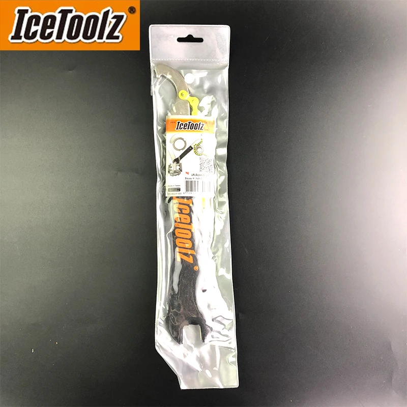 Велосипедный Педальный ключ IceToolz 34S2 для односкоростной цепи 34S4 многоскоростных