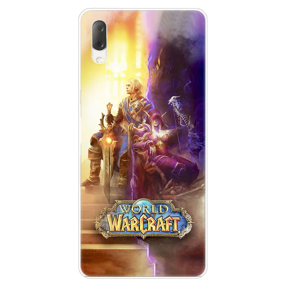 004 Горячая World of Warcraft жесткий чехол для Sony Xperia L1 L2 L3 X XA XA1 XA2 XA3 ультра 10 плюс E5 XZ XZ1 XZ2 компактный XZ3 XZ5 2 20 крышка - Цвет: 004