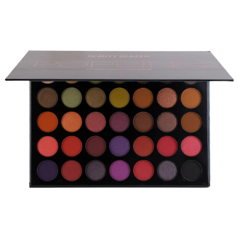 Палитра теней Профессиональный 35 цветов натуральный макияж прессованный