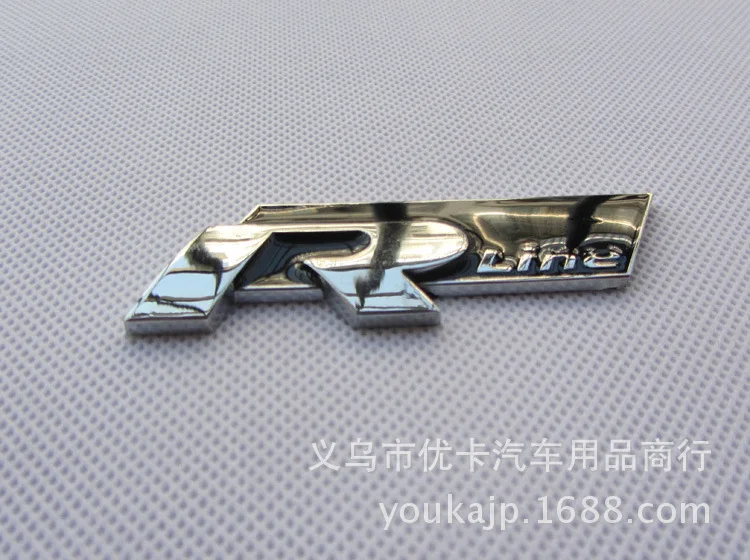 Перекрещивающиеся AliExpress наклейки для автомобиля, модифицированные наклейки с буквами, металлические наклейки с буквами, стандартная боковая этикетка, 3D металлический хвост