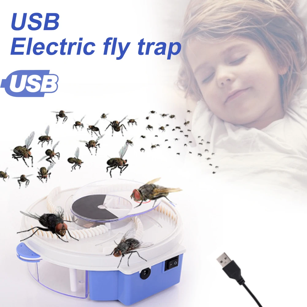 Электрическая ловушка для ловушки насекомых Ловушка убийца Автоматическая