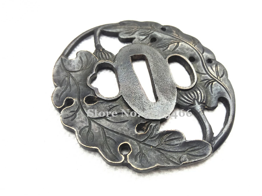 Хорошая медь Цуба охранник для японского самурайский меч катана Wakizashi нож Катана