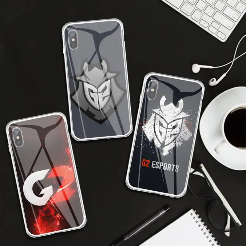 

G2 Esports Club Phone Case Transparent Case For IPhone 6 6s 7 8 Plus X Xs Xr Xsmax 11 12 Pro Promax 12mini