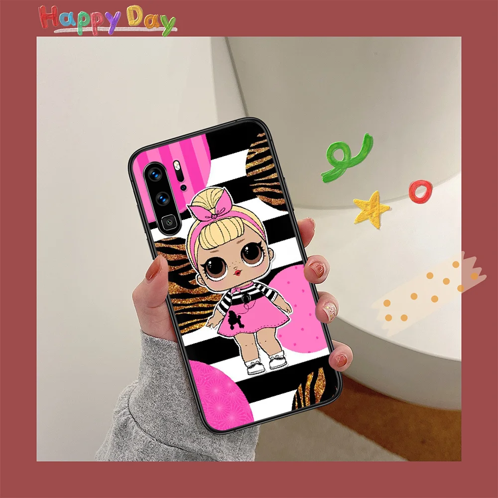 

LOL Cartoon Cute Doll Girls Phone Case For HUAWEI P 9 10 20 30 40 Lite smart Pro Z 2019 Nova 5T 6 7 i black Back Pretty Coque