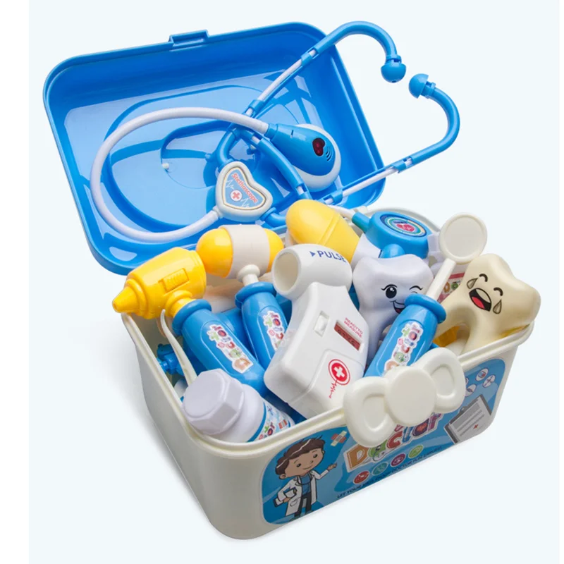 Набор игрушек для ролевых врачей детей имитация медицинского оборудования
