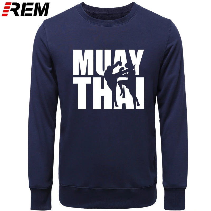 Мужские худи REM модные трусы-боксеры Muay Thai Thailand для Geek Homme толстовки великолепного