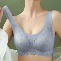 latex push up bras women bra seamless push up underwear shockproof pad female sports bras for women foral breathable underwear