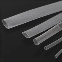 5pcs halogen free 21 heat shrink tubing transparent wire cable sleeving
