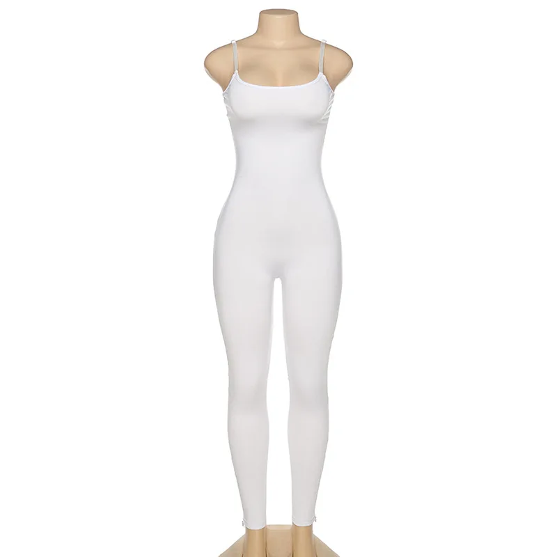 

Sexy Jumpsuit Women Sleeveless Backelss Bodycon Slip Jumpsuit Women Summer Sport Casual Jumpsuit