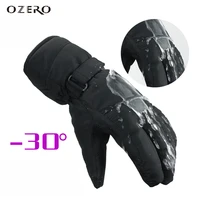 ozero winter ski gloves warm skiing snowboard snowmobile motorcycle riding sports windproof waterproof gloves for woman 9011