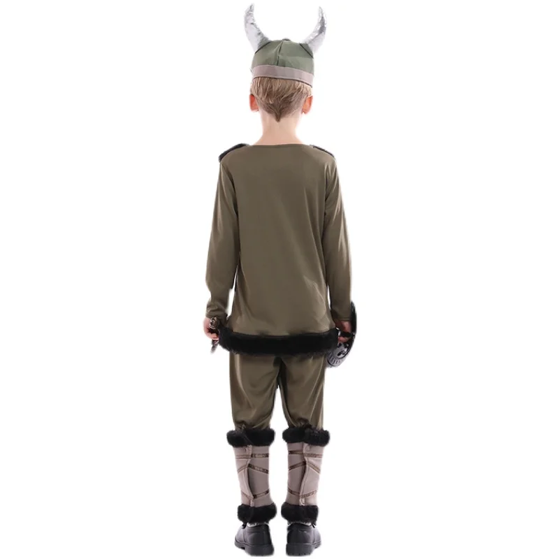 

Pirate Theme Costume Kids Boys Cosplay Pirate Halloween Set Pirates Pirate Costume For Kids The Stage Performance Party Clothing