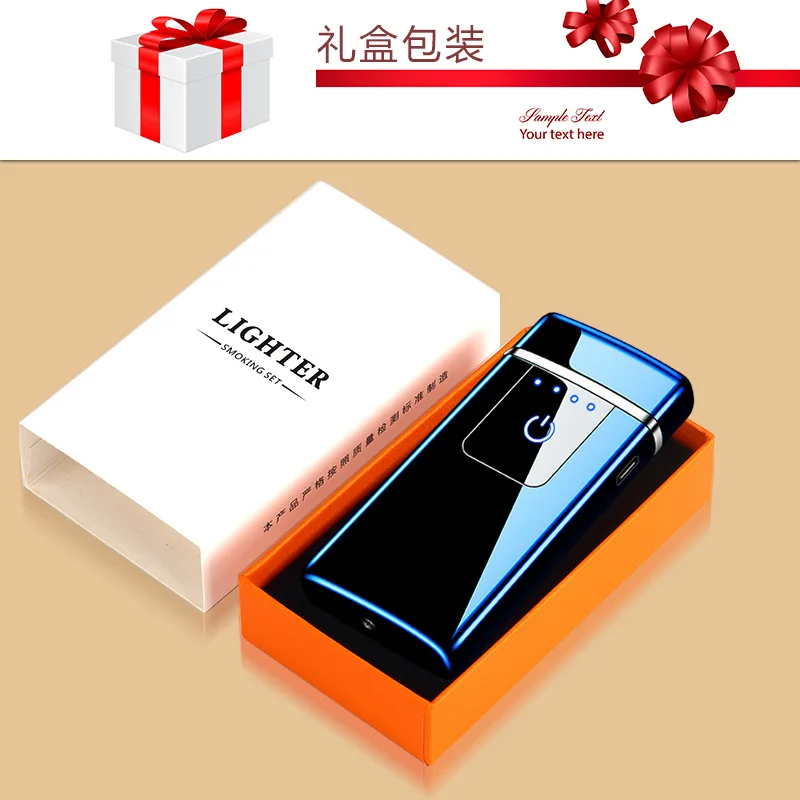 Новая чистая красная высокомощная ветрозащитная дуговая usb перезаряжаемая