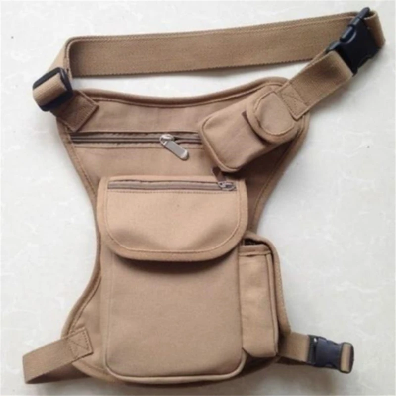 

Riding Hiking Chest Running Sports Bag Outdoor Waterproof Tactical Stylish Military Thigh Pouch Waist Belt Pouch Men Leg Bag