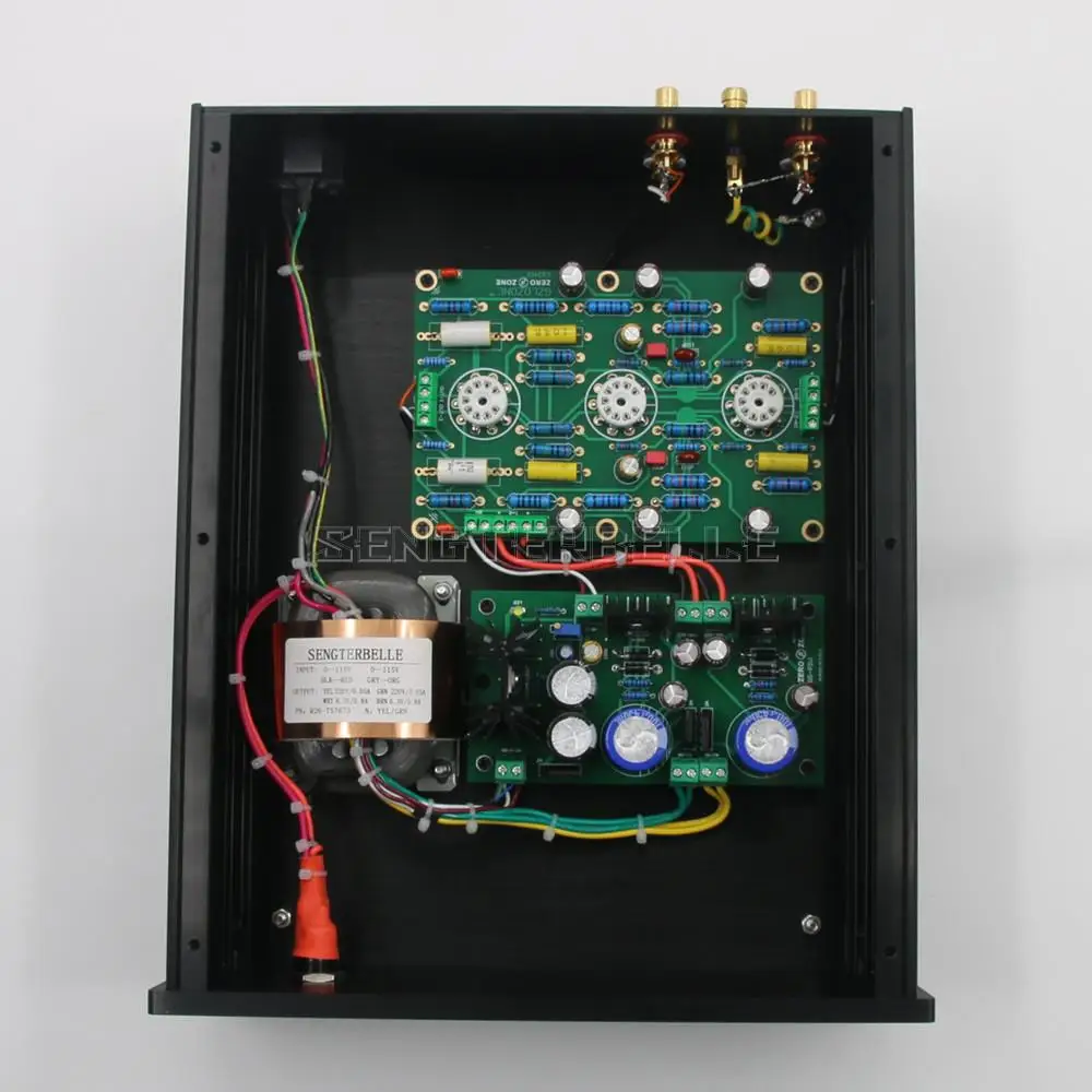 

HiFi DIY Kit Refer EAR834 12AX7 Tube Phono Amplifier Moving Magnet MM RIAA Turntable Home Audio Amp