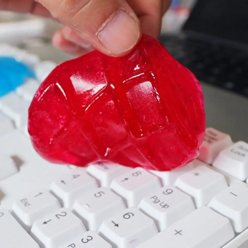 

Прозрачный многоразовый чистящий клей для автомобильного выхода воздуха, гель для чистки компьютера, ноутбука, клавиатуры, удалитель грязи...