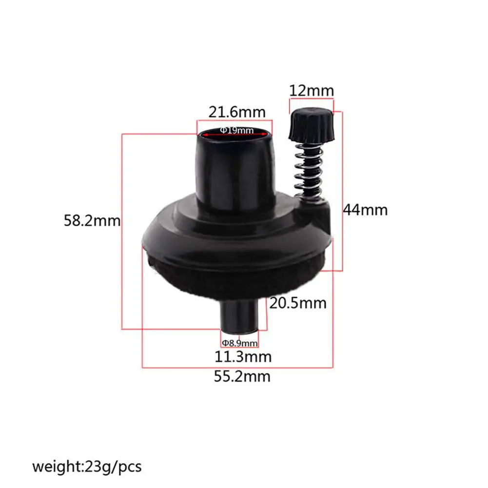 Hi-Hat Штатив для фотоаппарата из черной резины барабана аксессуары музыкальных