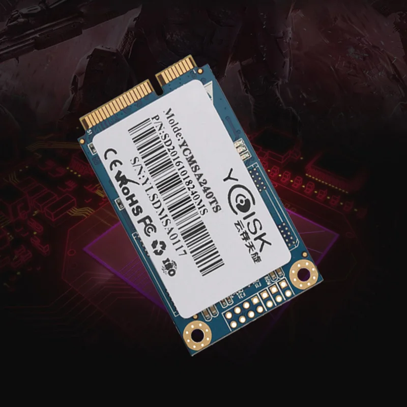 Goldendisk YCdisk продвижение MINI PCI-e 32GB mSATA SSD жесткие диски Внутренний твердотельный