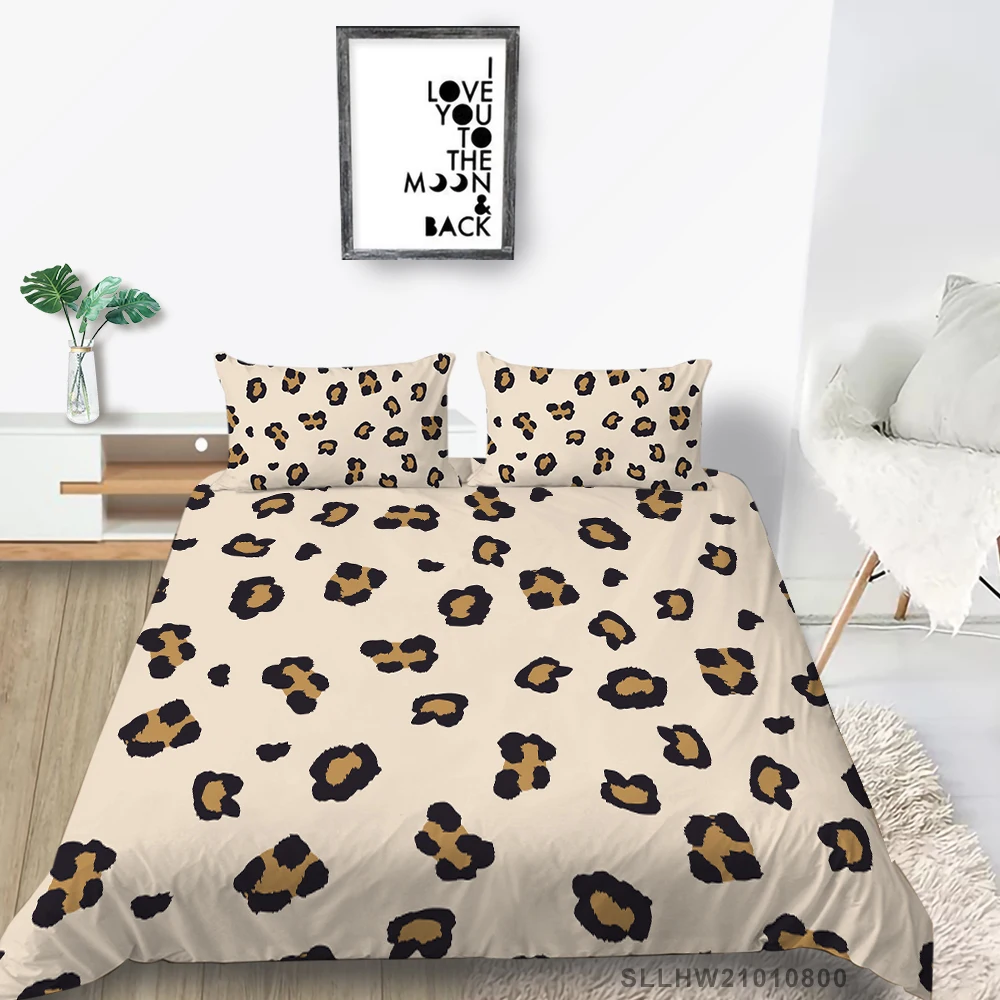 

3D Bedding Set King Size Comforter Cover Set 2/3 Pcs Bedclothes Modern Home Bed Set Pillowcase Dropship