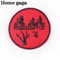 d3222 homegag hot tv show cartoon iron on embroidered cloth patch for clothes stickers apparel accessories
