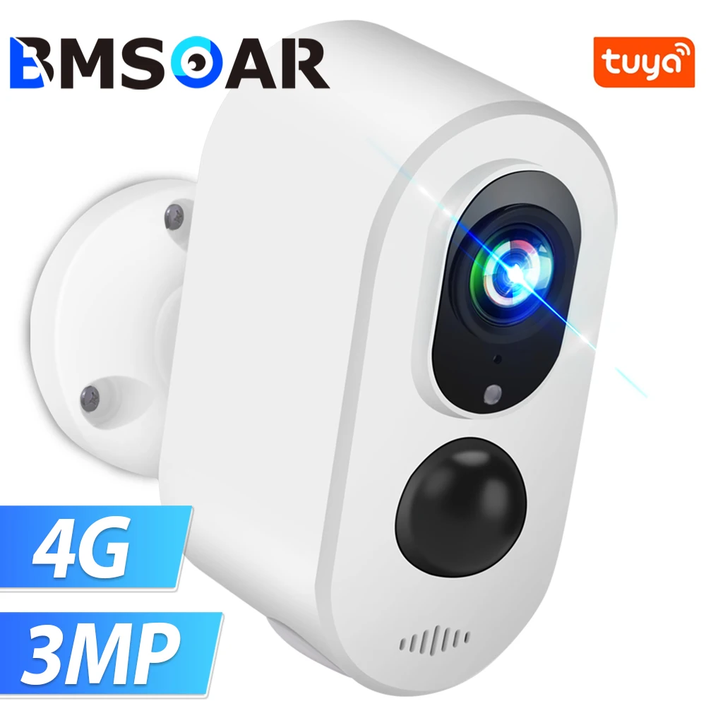 

4G WIFI Camera 3MP HD Outdoor Wireless 3G SIM Card Camera Built-in Rechargeable Battery Home Security Camera Long Time Standby