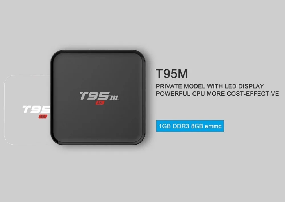 T95M Android 7 1 tv Box ГБ DDR4 ram 8 EMMC rom WiFi 2 4G Smart 4K медиаплеер | Электроника