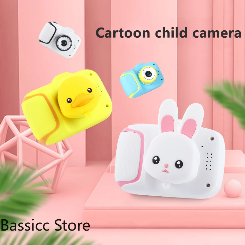 

Child camera HD digital camera 2 inch cute cartoon Camera toys children birthday gift 2000w child toys Camera