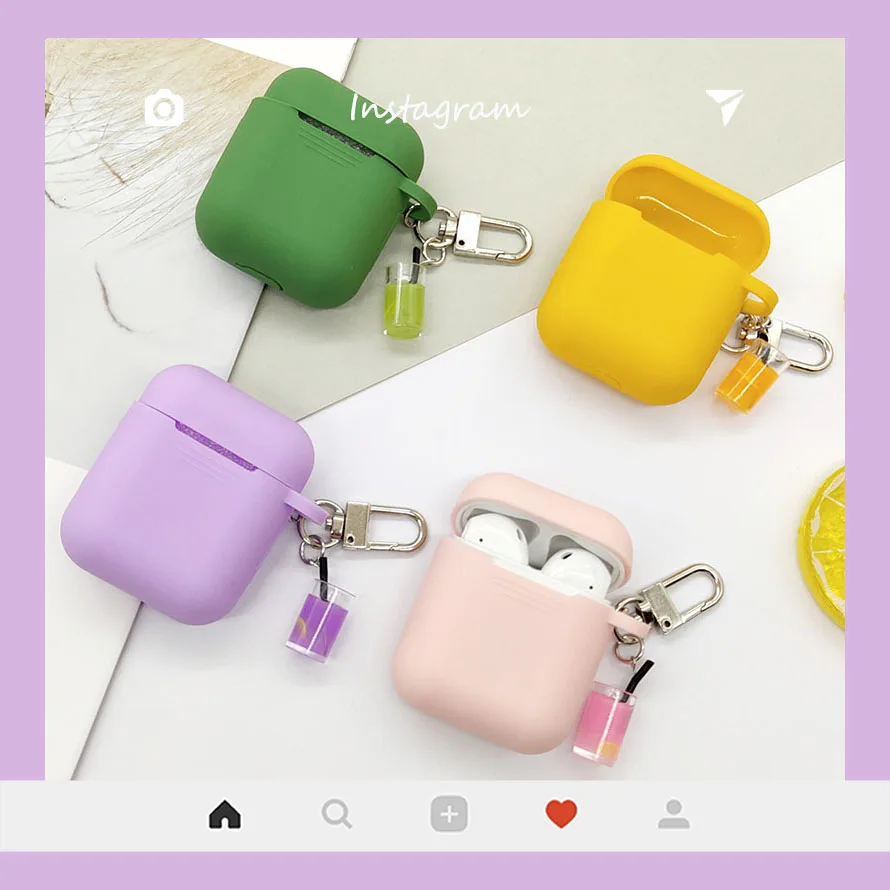 Силиконовый чехол сделай сам для наушников Apple AirPods | Электроника