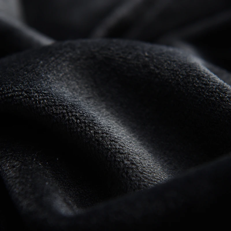 Брюки мужские с эластичной резинкой на талии роскошные черные облегающие брюки