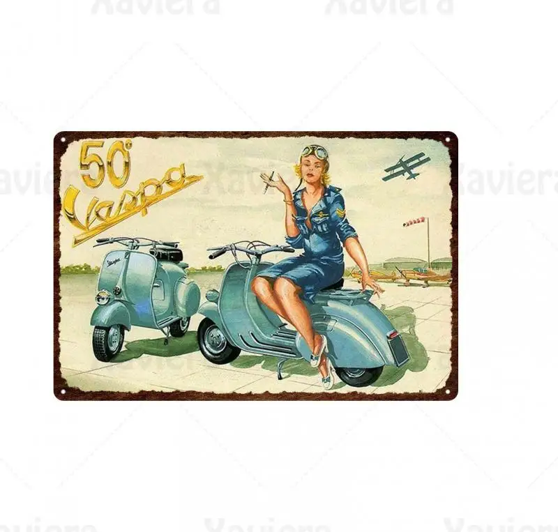

Electric Motorcycle Metal Tin Sign Bicycle Electric Bike Retro Poster Bar Pub Club Home Room Decoration Wall Metal Iron Plaque