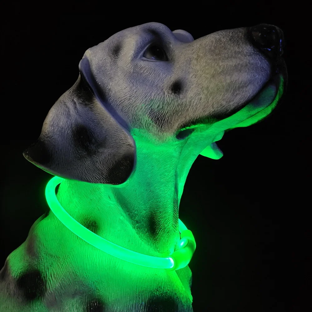 

Собачий ошейник, перезаряжаемый собачий ошейник, светильник светоотражающий световой ошейник, персонализированный быстросъемный ошейник
