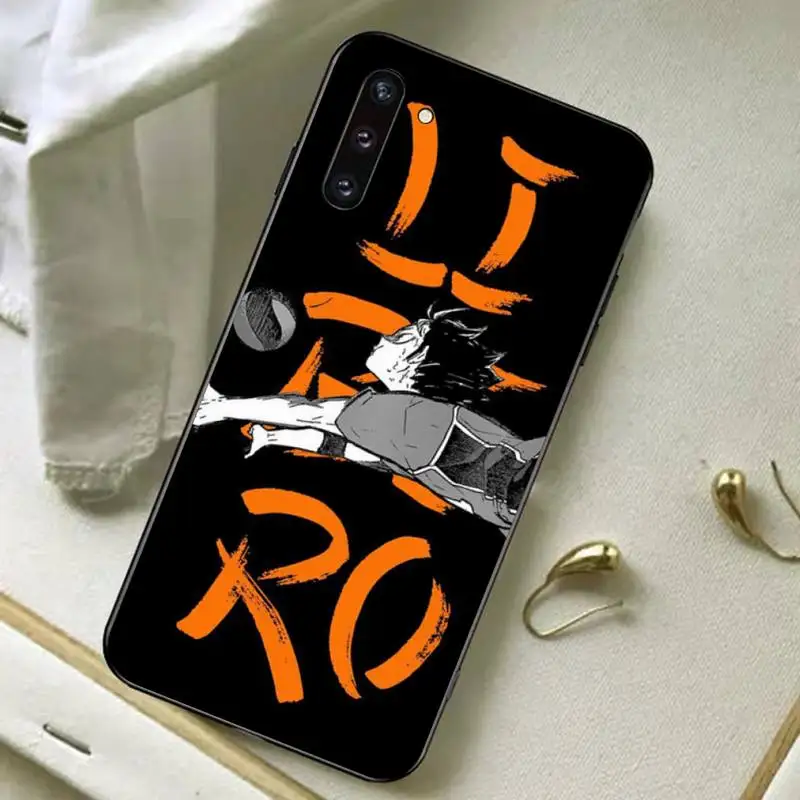 TOPLBPCS Haikyuu Hinata атака аниме мягкий чехол для телефона Капа Samsung note 3 4 5 7 8 9 10 10pro lite plus