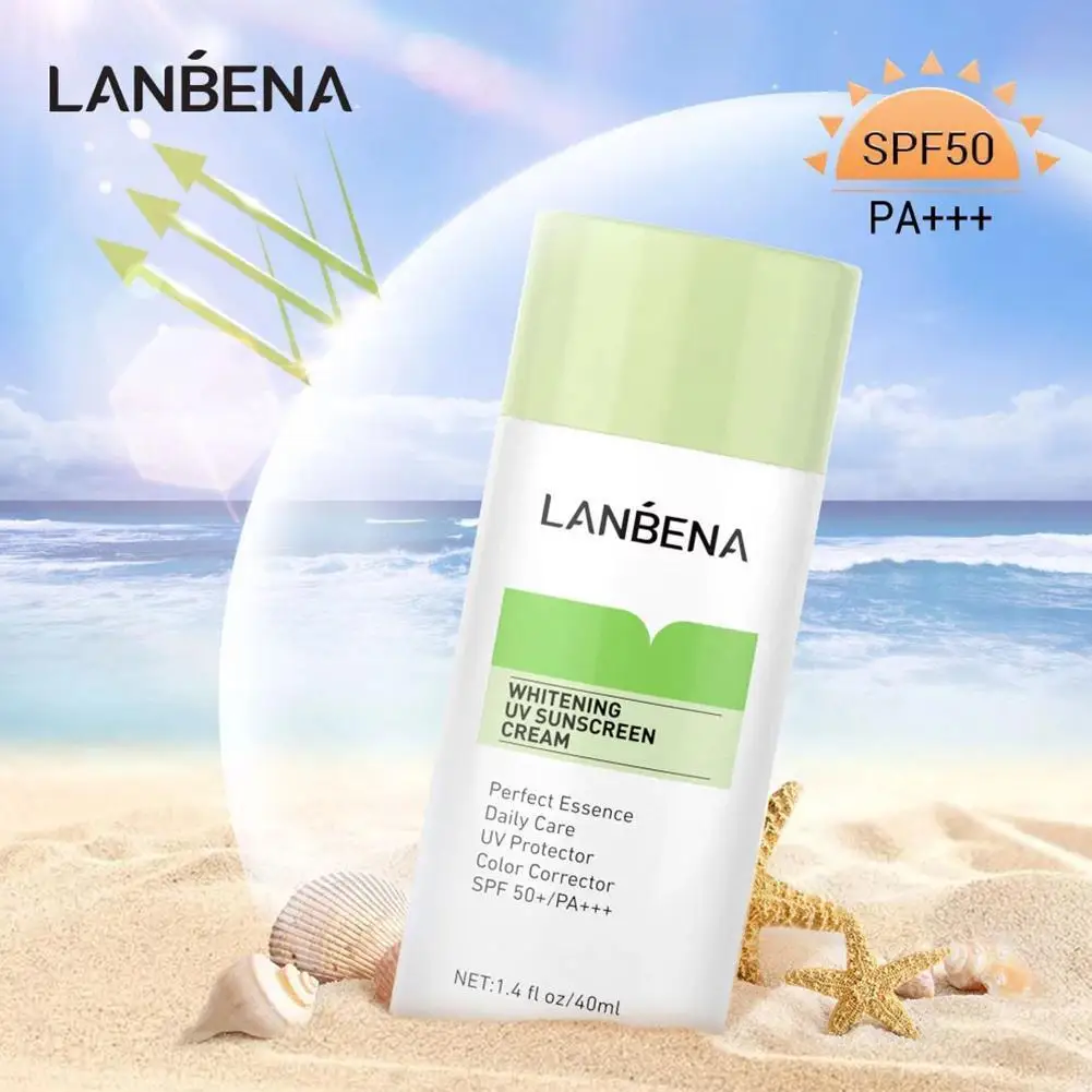 

UV Sun Protection Whitening Cream Face Sunblock SPF50 Daily SunProtection Lotion Moisturizing 40ml Skin Care Solar Body U9B0