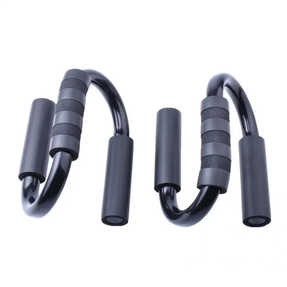 

Sweat-Absorbed Handle Stable Base S Shape Push Up Handle Stands for Home